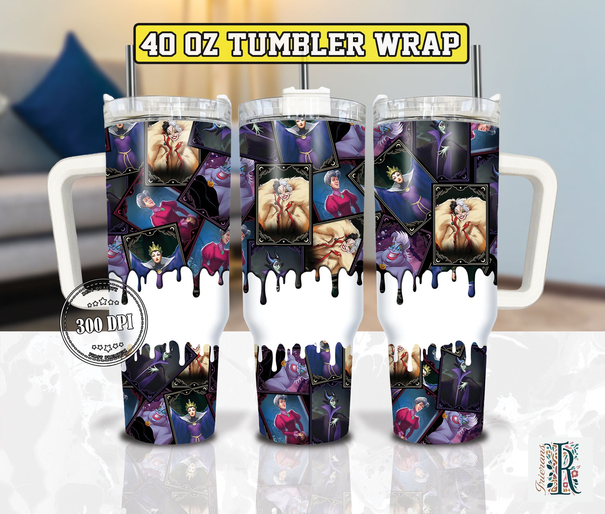 Disney Villains Cartoon Custom Stanley Cup 40 oz 30 oz Tumbler With HandleTVC2301974