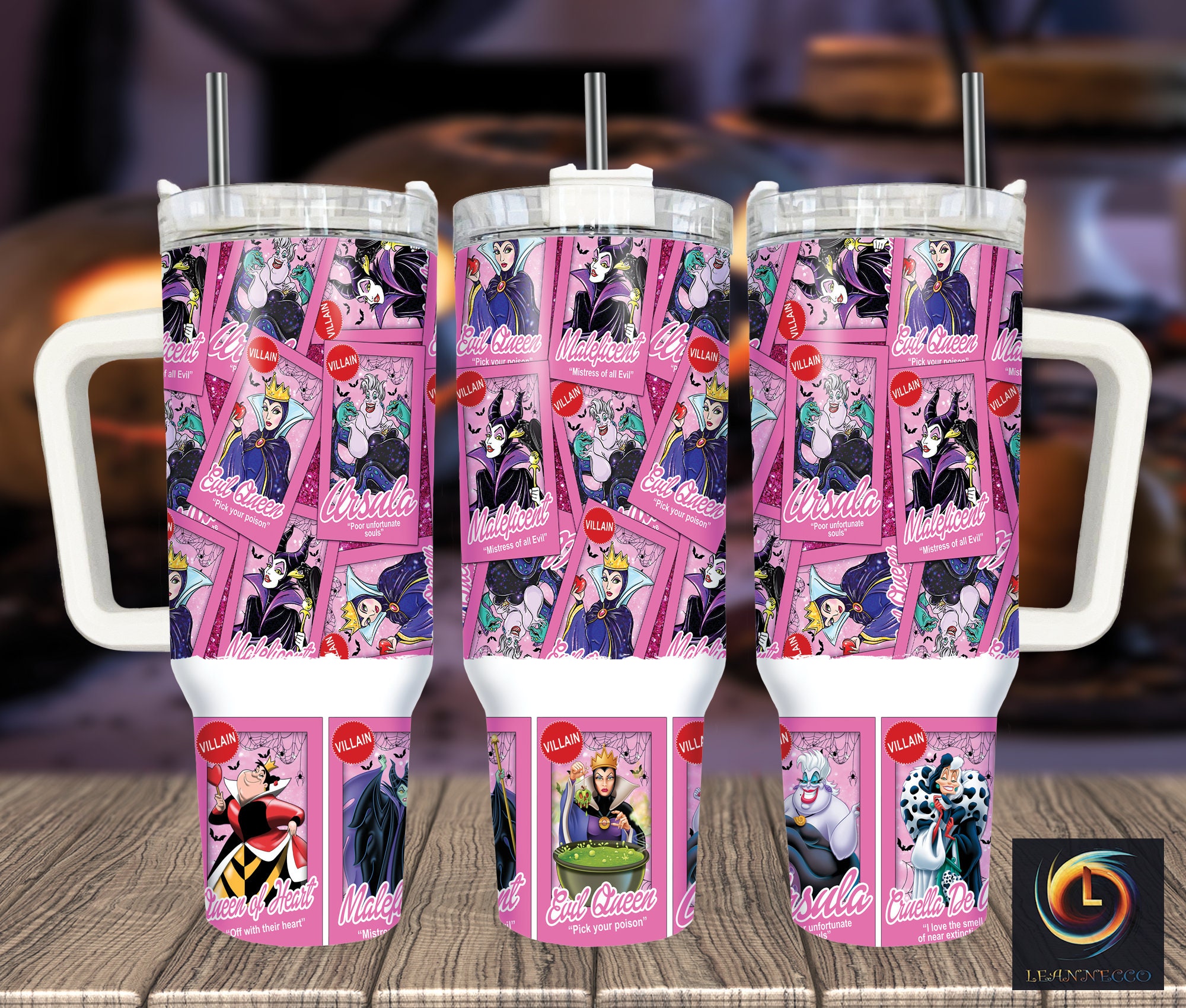 Disney Villains Cartoon Custom Stanley Cup 40 oz 30 oz Tumbler With HandleTVC2301994