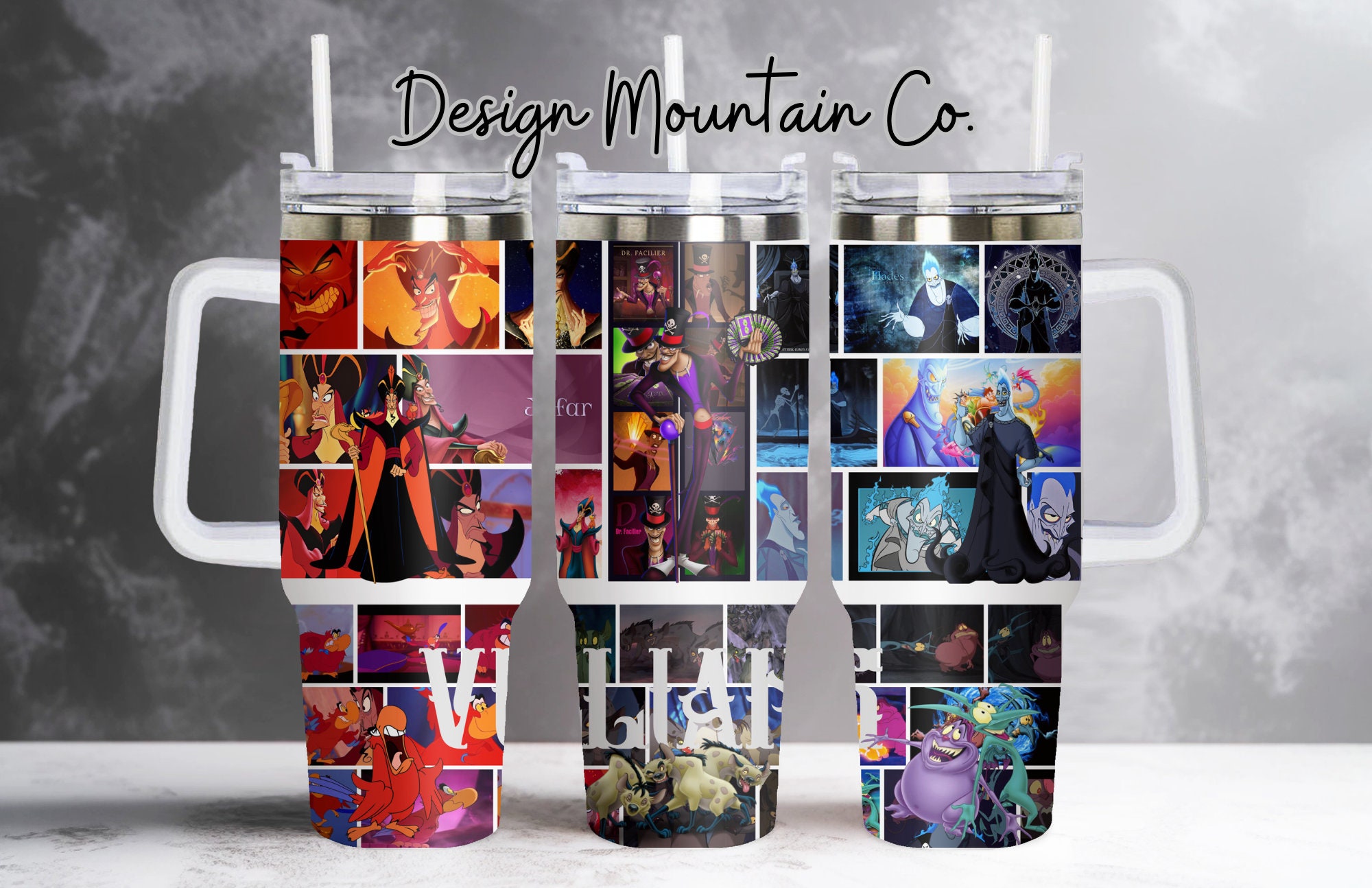 Disney Villains Disney Cartoon Custom Stanley Cup 40 oz 30 oz Tumbler With HandleTVC2301915