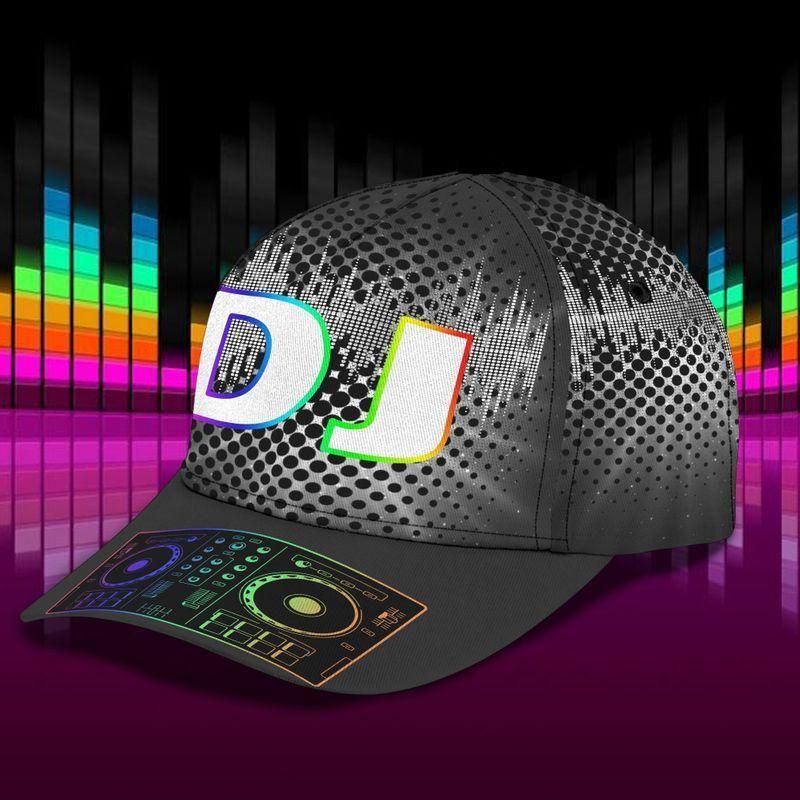 Dj Classic Cap Baseball Cap For Music Lovers Trucker Hats Custom Hats Gifts For Men & Women