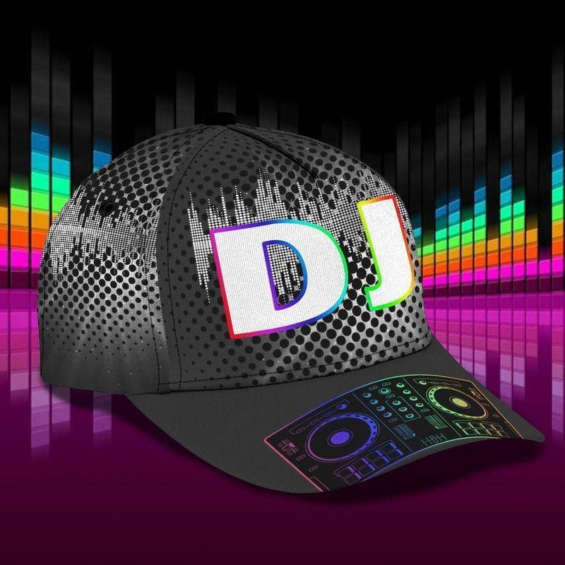 Dj Classic Cap Baseball Cap For Music Lovers Trucker Hats Custom Hats Gifts For Men & Women