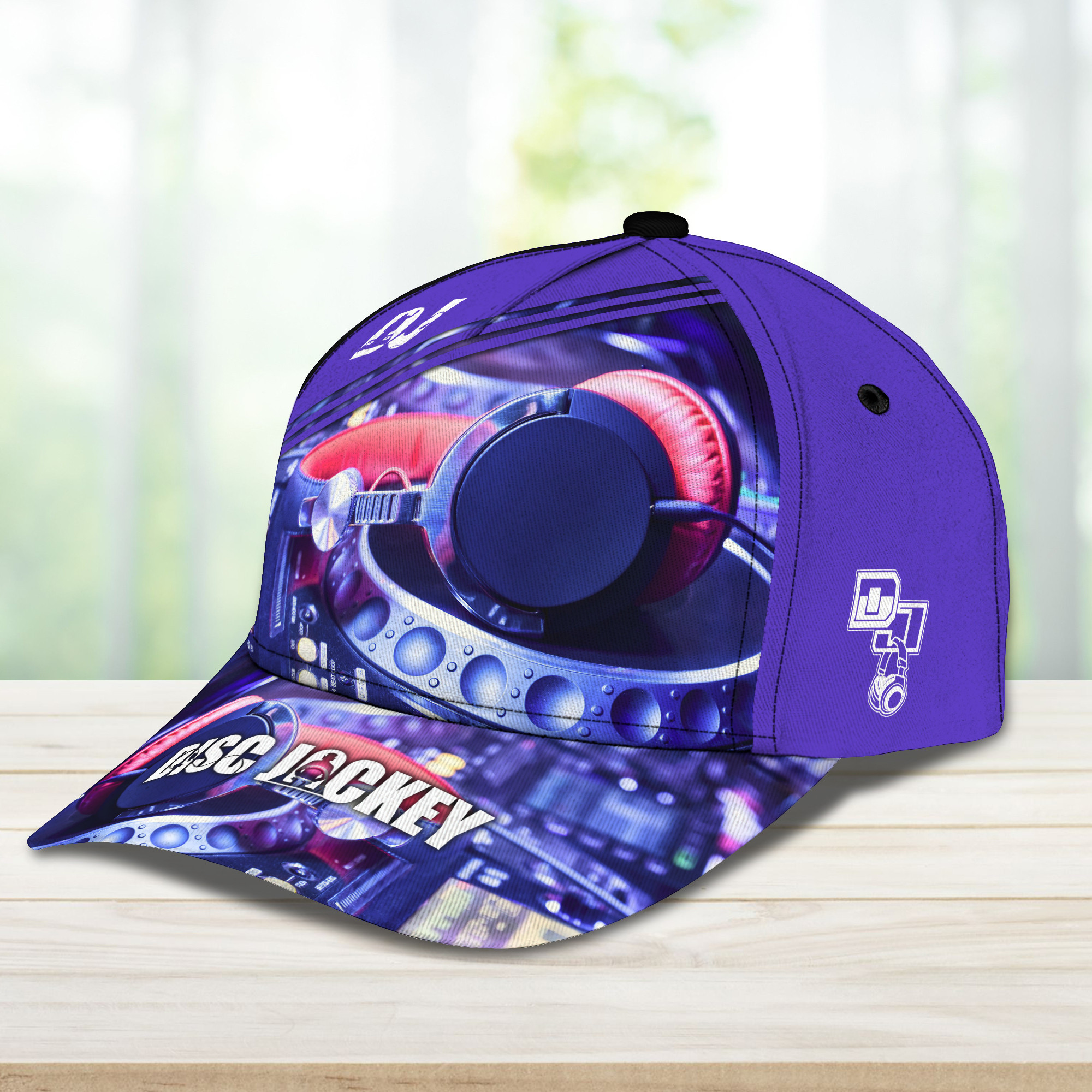 Dj Disc Jockey 591 3D Classic Cap Trucker Hats Custom Hats Gifts For Men & Women