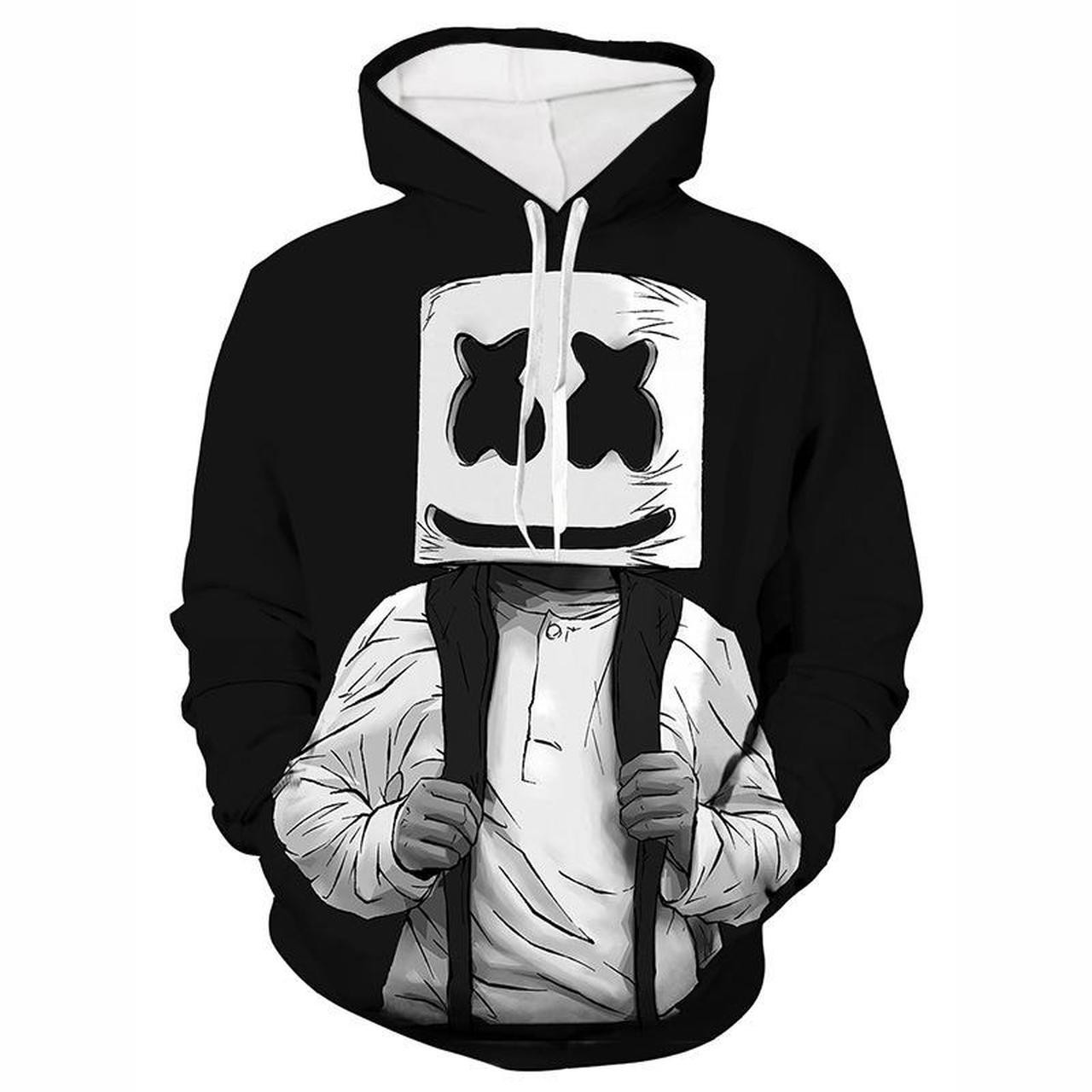 Dj Marshmello 3D All Over Print Hoodie, Zip Hoodie