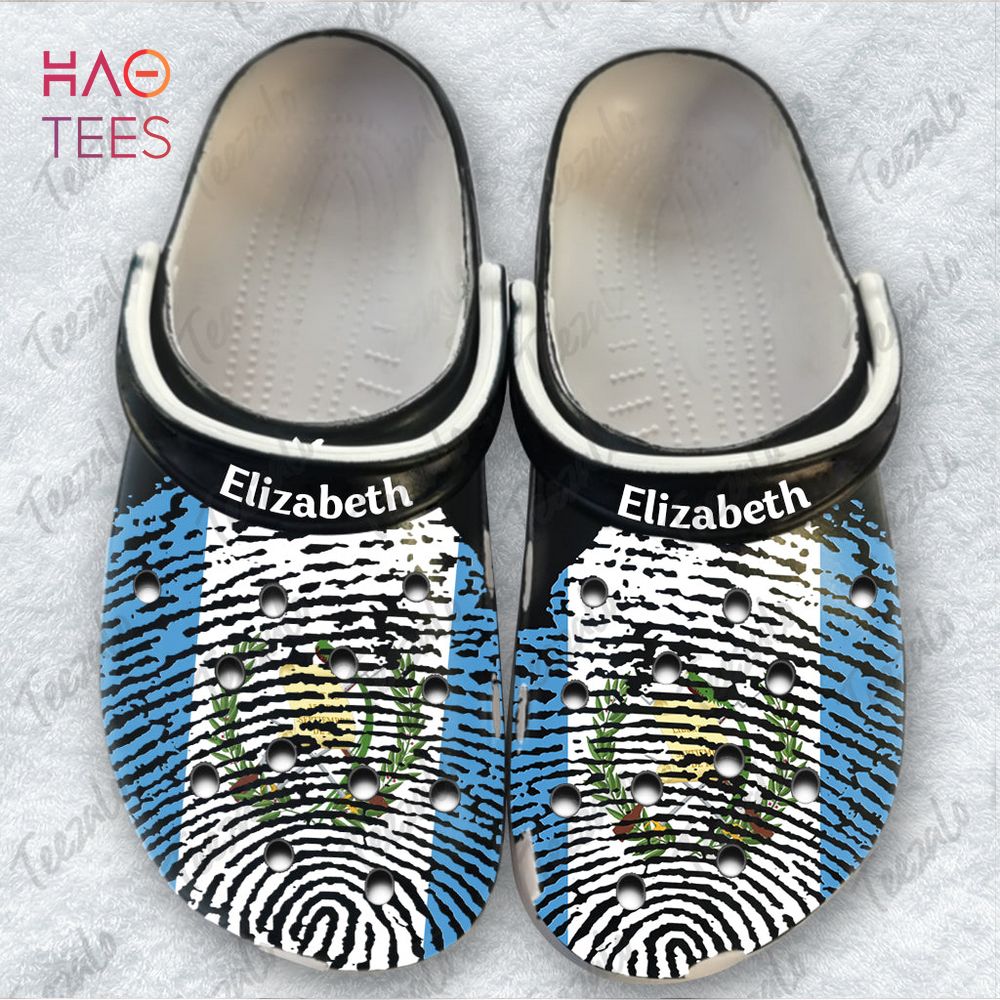 DNA Guatemala Flag Crocs Crocband Clogs Shoes Comfortable For Men Women and Kids