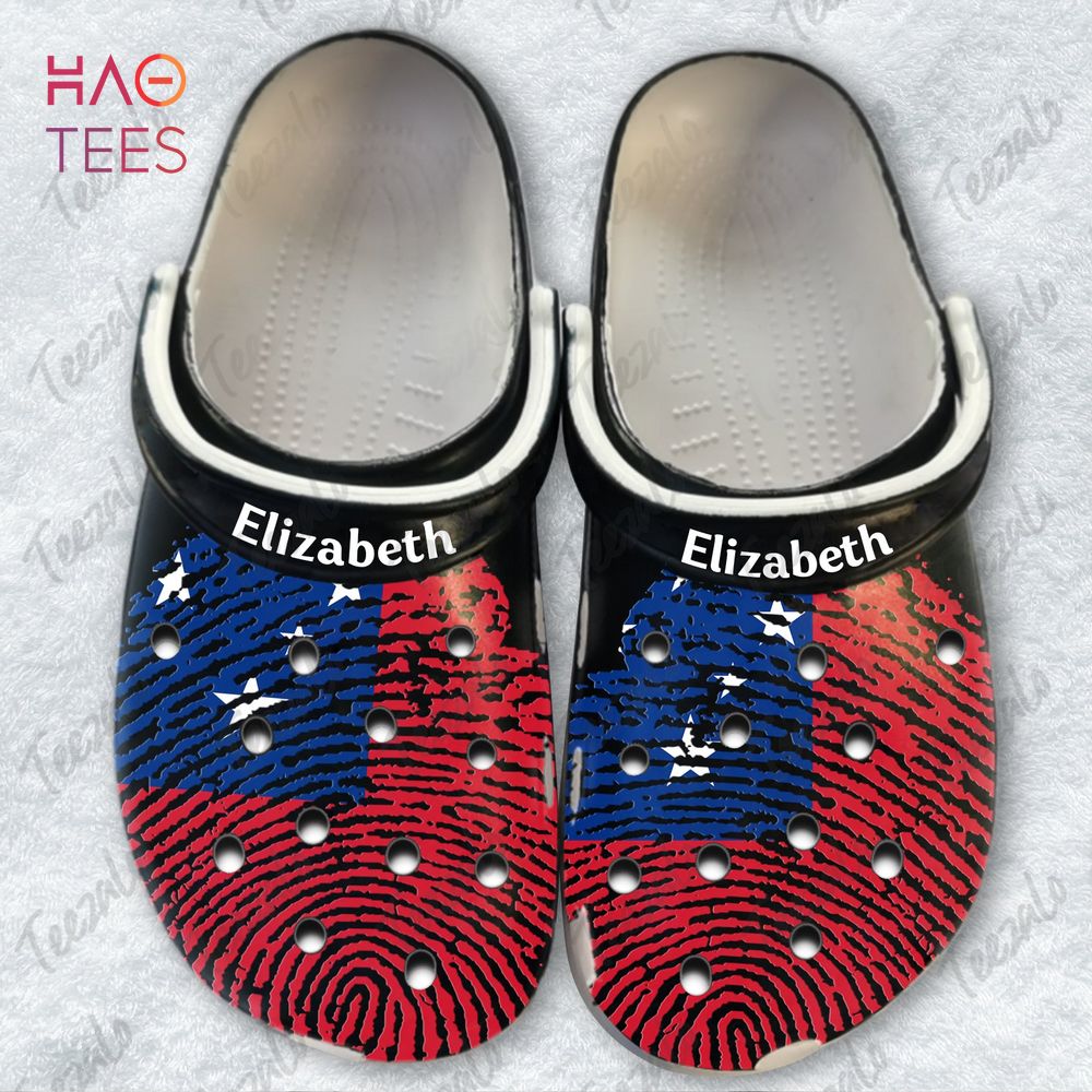 DNA Samoa Flag Crocs Crocband Clogs Shoes Comfortable For Men Women and Kids