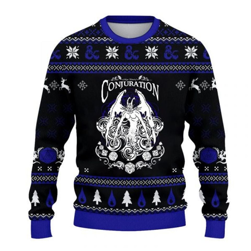 DnD Classes Collection Christmas Ugly Sweater