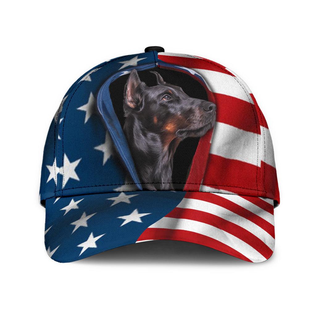 Doberman Classic Cap, Gift for Doberman Lovers Trucker Hats Custom Hats Gifts For Men & Women