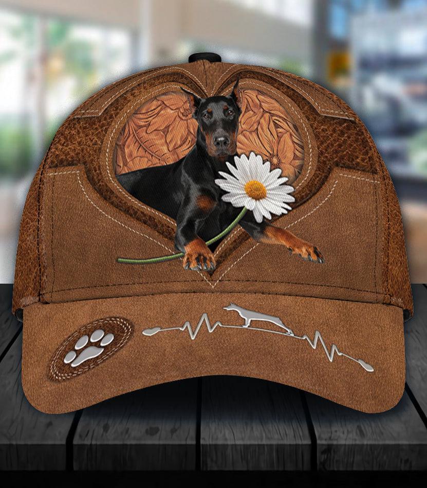 Doberman Classic Cap, Gift for Doberman Lovers Trucker Hats Custom Hats Gifts For Men & Women