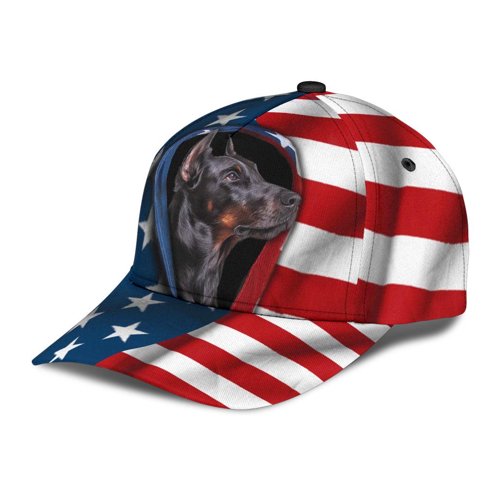 Doberman Classic Cap, Gift for Doberman Lovers Trucker Hats Custom Hats Gifts For Men & Women