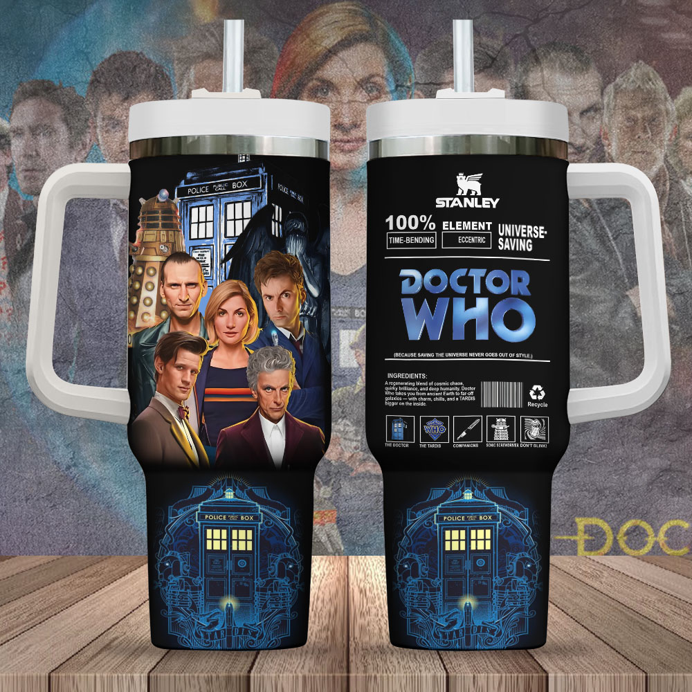 Doctor Who TV Series Custom Stanley Cup 40 oz 30 oz Tumbler With HandleTVC2301248
