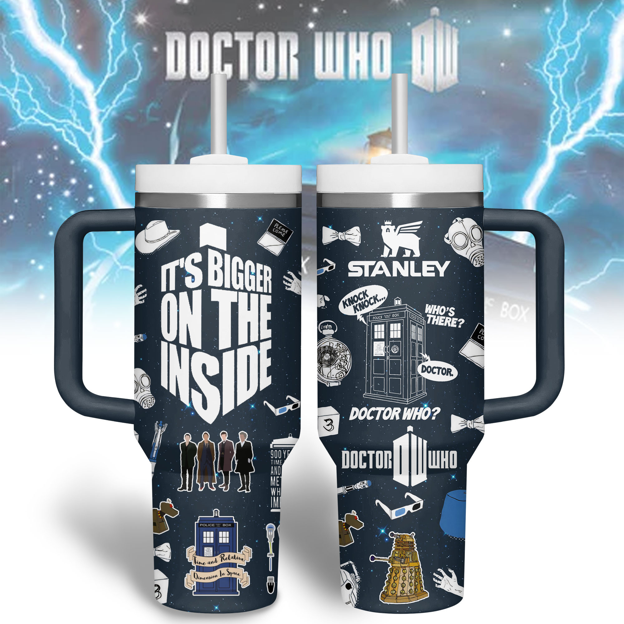 Doctor Who TV Series Custom Stanley Cup 40 oz 30 oz Tumbler With HandleTVC2301341