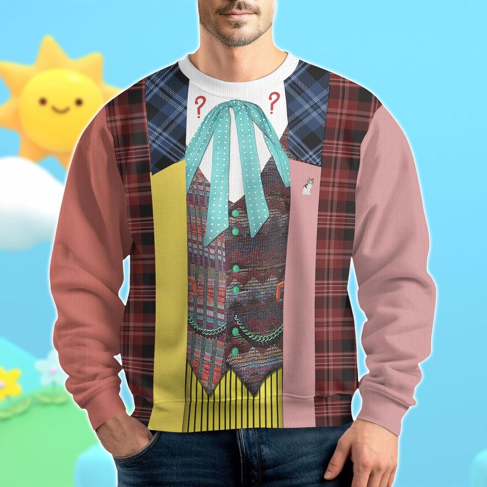 Doctor Who Ugly Christmas Sweater - 6th Doctor