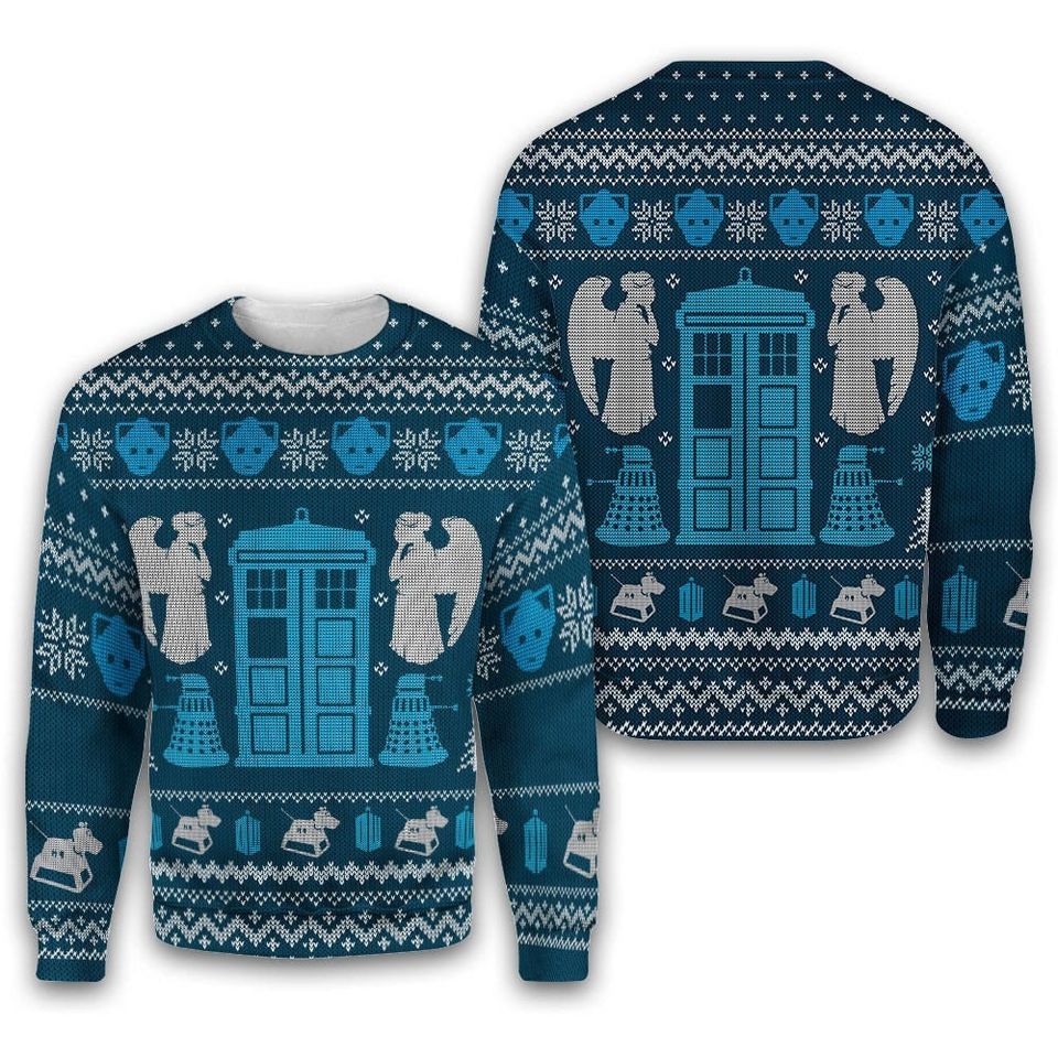 Doctor Who Ugly Sweater