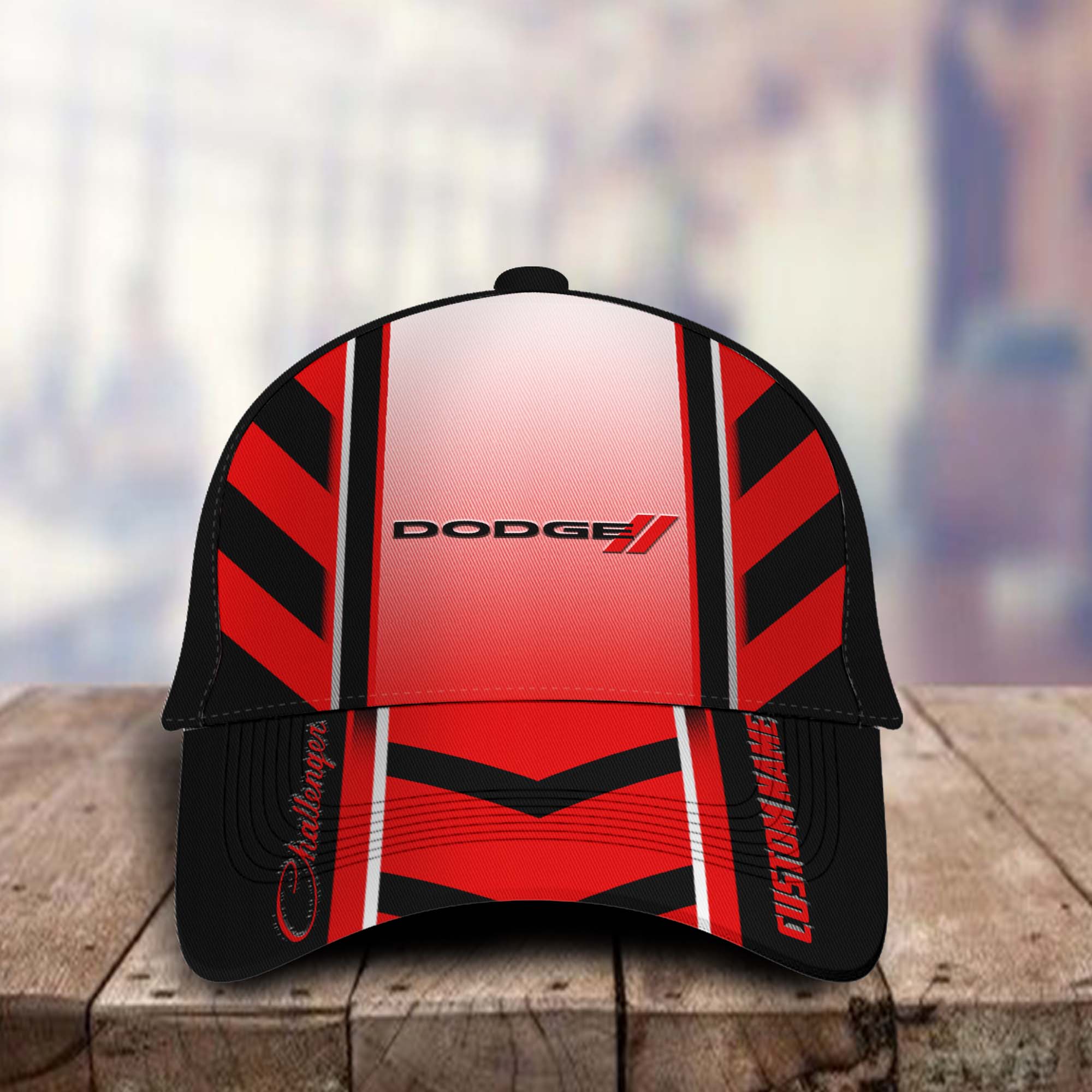 Dodge Challenger 3D Classic Cap Custom Name Trucker Hats Custom Hats Gifts For Men & Women