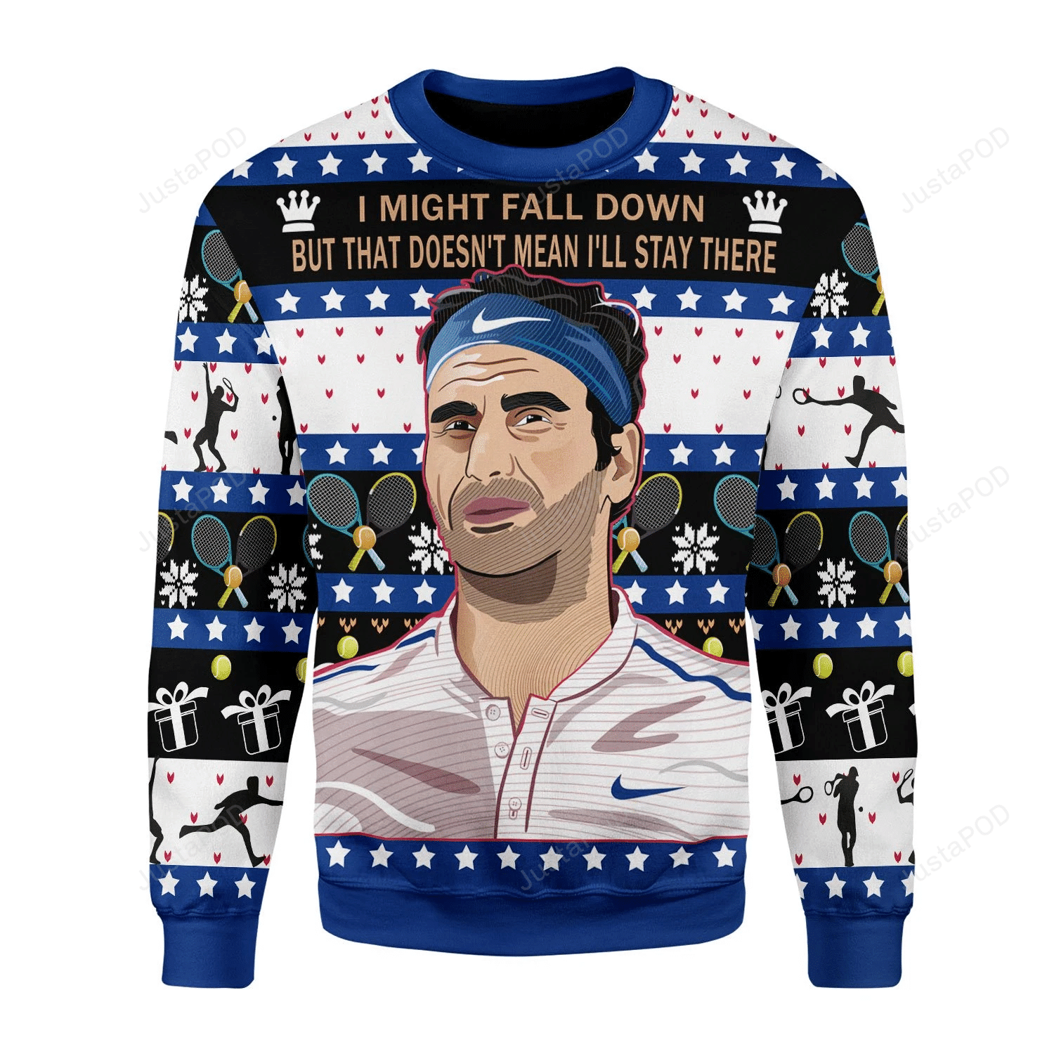 Doesn'T Mean I'Ll Stay There Ugly Christmas Sweater Adult 3D Funny Matching for family