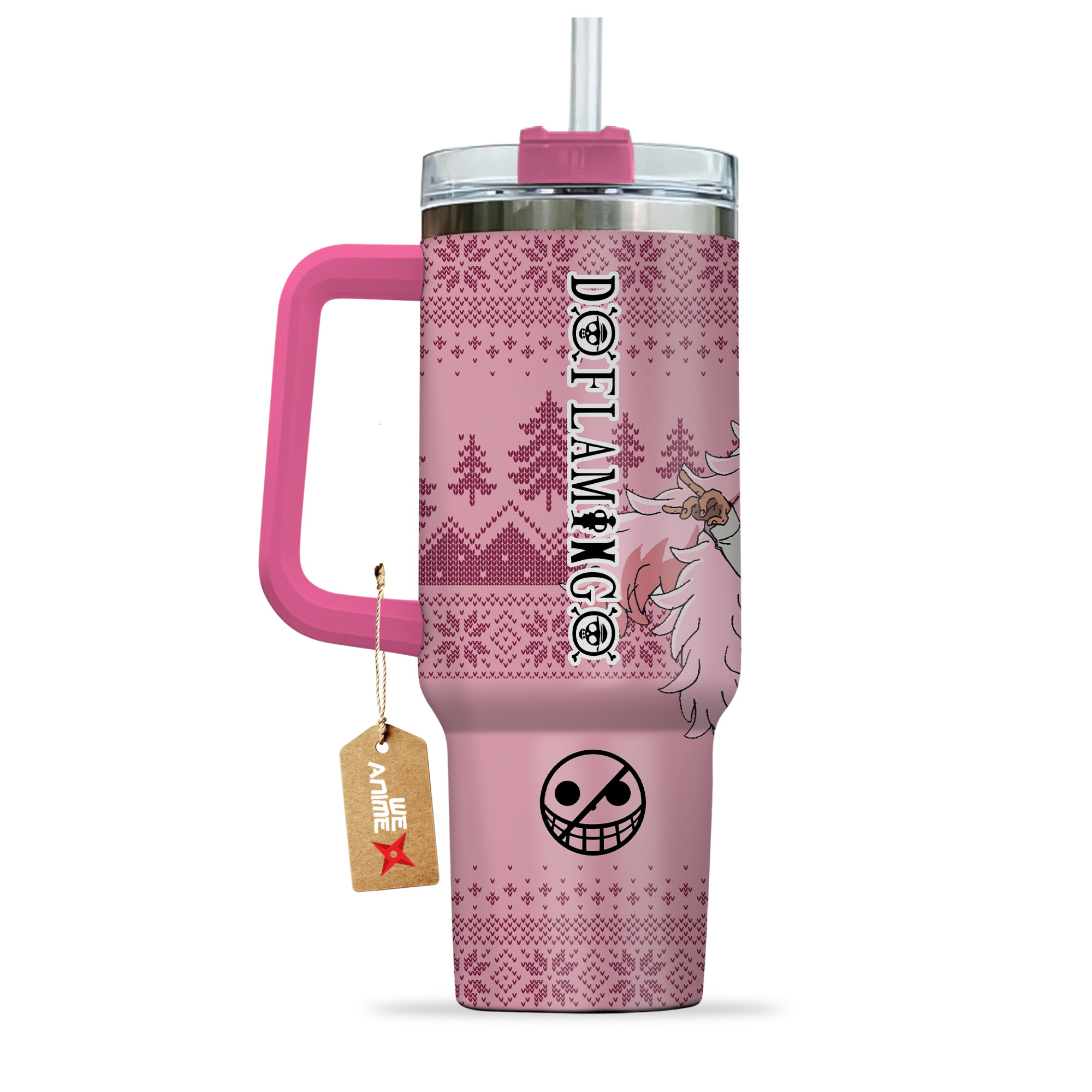 Doflamingo One piece Anime Custom Stanley Cup 40 oz 30 oz Tumbler With HandleTVC2301155 - Image 3