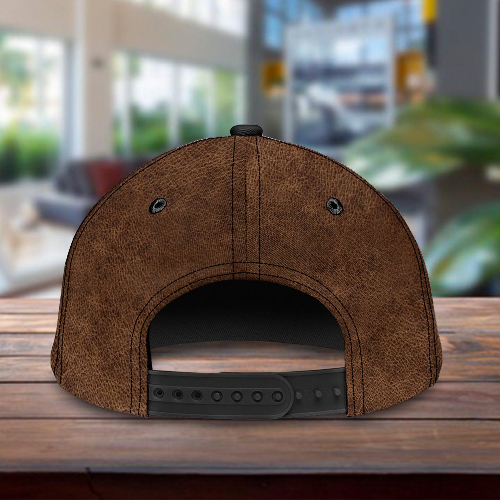 Dog All Brown Layers Personalized Cap, Personalized Gift for Dog Lovers, Dog Dad, Dog Mom Trucker Hats Custom Hats Gifts For Men & Women