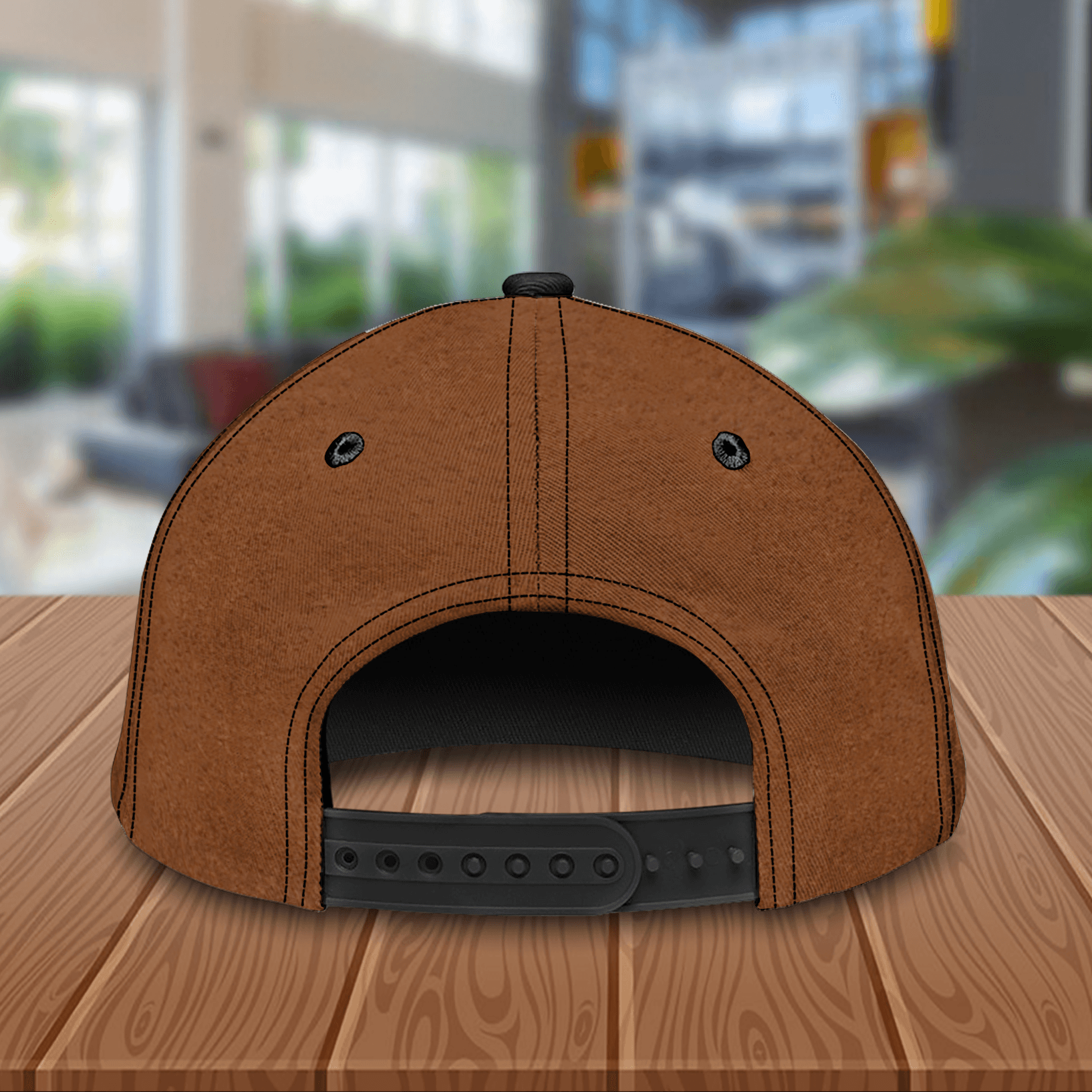 Dog Dark Brown Details Personalized Cap, Personalized Gift for Dog Lovers, Dog Dad, Dog Mom Trucker Hats Custom Hats Gifts For Men & Women