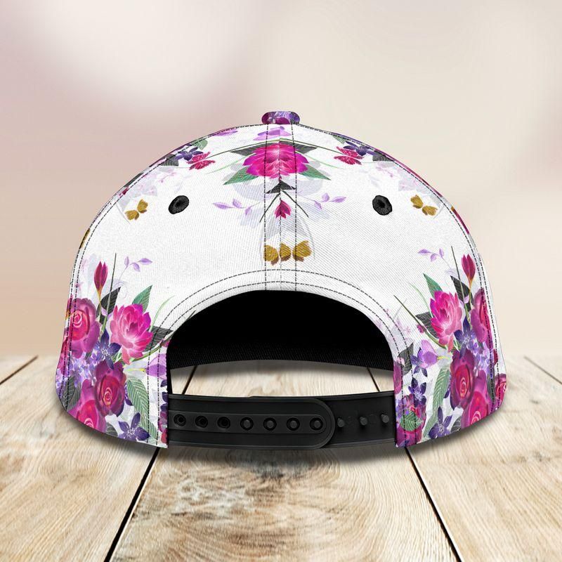 Dog Flora Painting Classic Cap Baseball Cap For Dog Lovers Trucker Hats Custom Hats Gifts For Men & Women