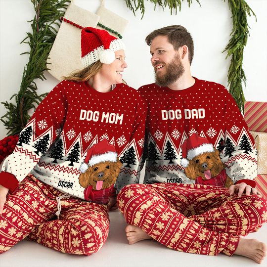 Dog Looking - Personalized Custom All-Over-Print Sweatshirt - Image 6