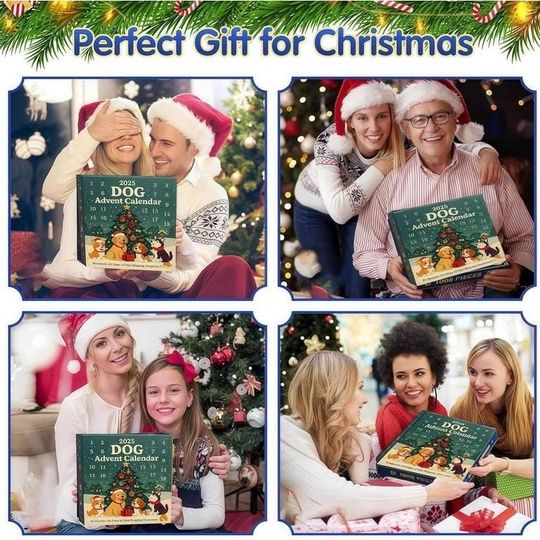 Dog Lover Advent Calendar Christmas 2025 with 24 Acrylic Ornaments, Christmas Countdown Gift for Dog Lovers - Image 15
