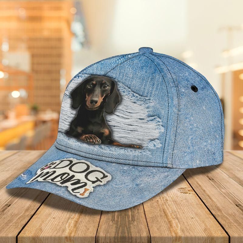 Dog Mom Classic Cap Baseball Cap For Dog Lovers Trucker Hats Custom Hats Gifts For Men & Women