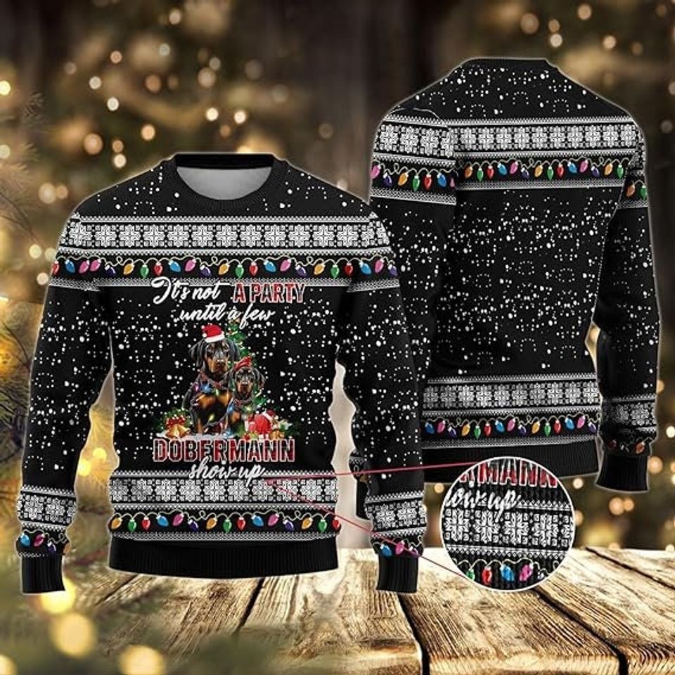 Dog Party Sweaters for Women, Ugly Christmas