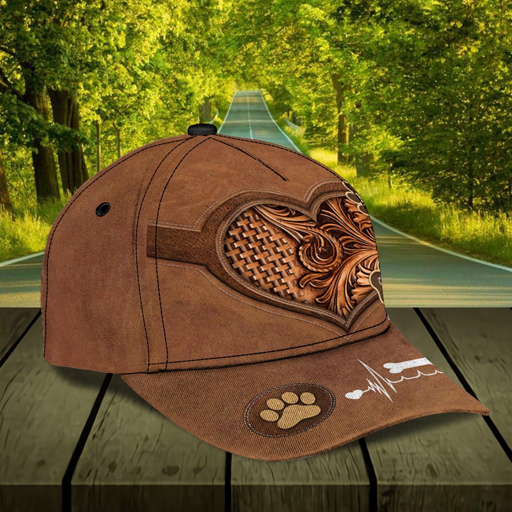 Dog Personalized Classic Cap, Personalized Gift for Dog Lovers, Dog Dad, Dog Mom Trucker Hats Custom Hats Gifts For Men & Women