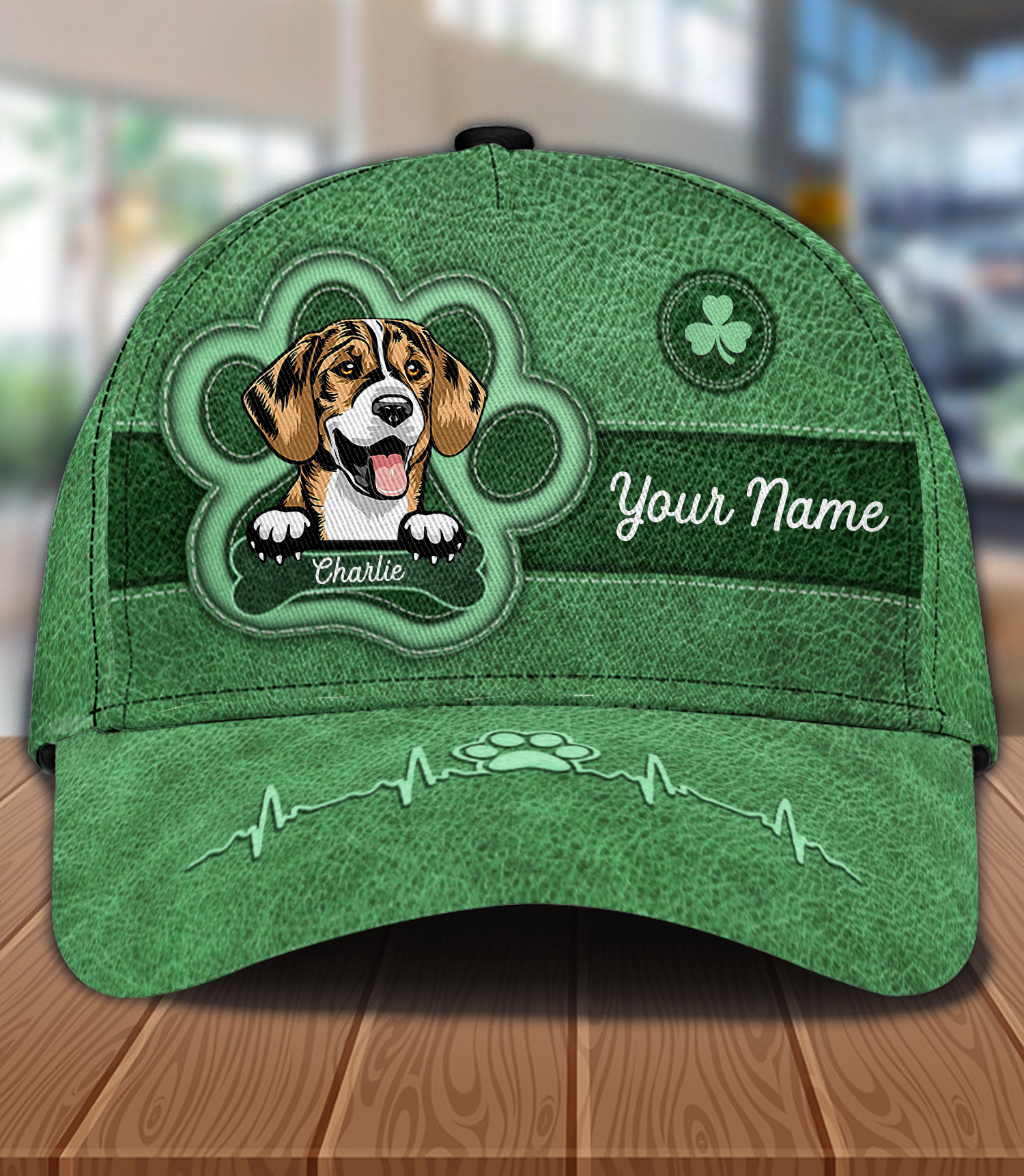 Dog Personalized Classic Cap, Personalized Gift for Dog Lovers, Dog Dad, Dog Mom Trucker Hats Custom Hats Gifts For Men & Women