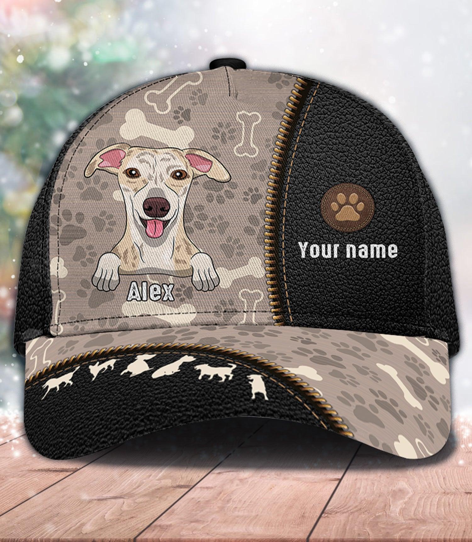 Dog Personalized Classic Cap, Personalized Gift for Dog Lovers, Dog Dad, Dog Mom Trucker Hats Custom Hats Gifts For Men & Women