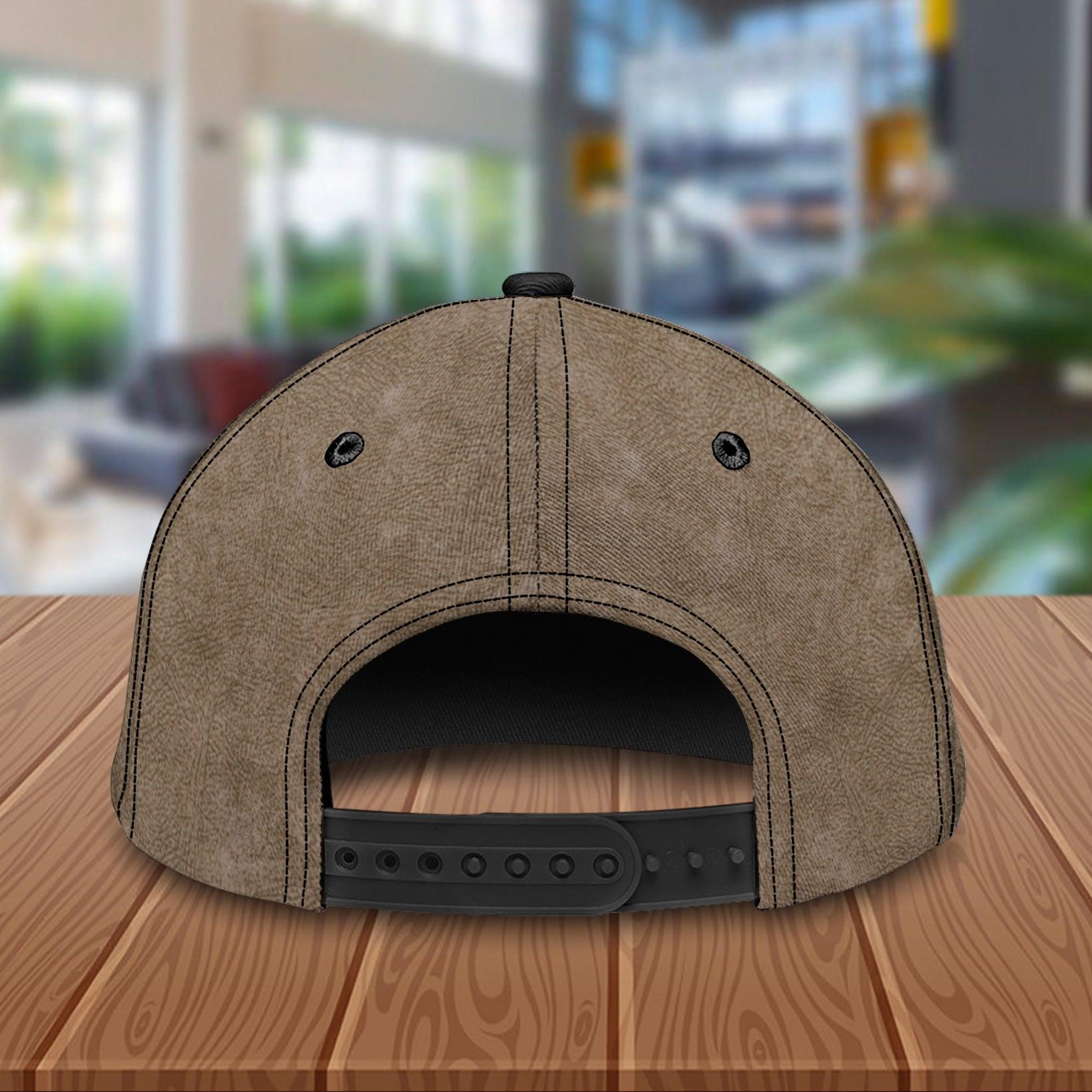 Dog Personalized Classic Cap, Personalized Gift for Dog Lovers, Dog Dad, Dog Mom Trucker Hats Custom Hats Gifts For Men & Women