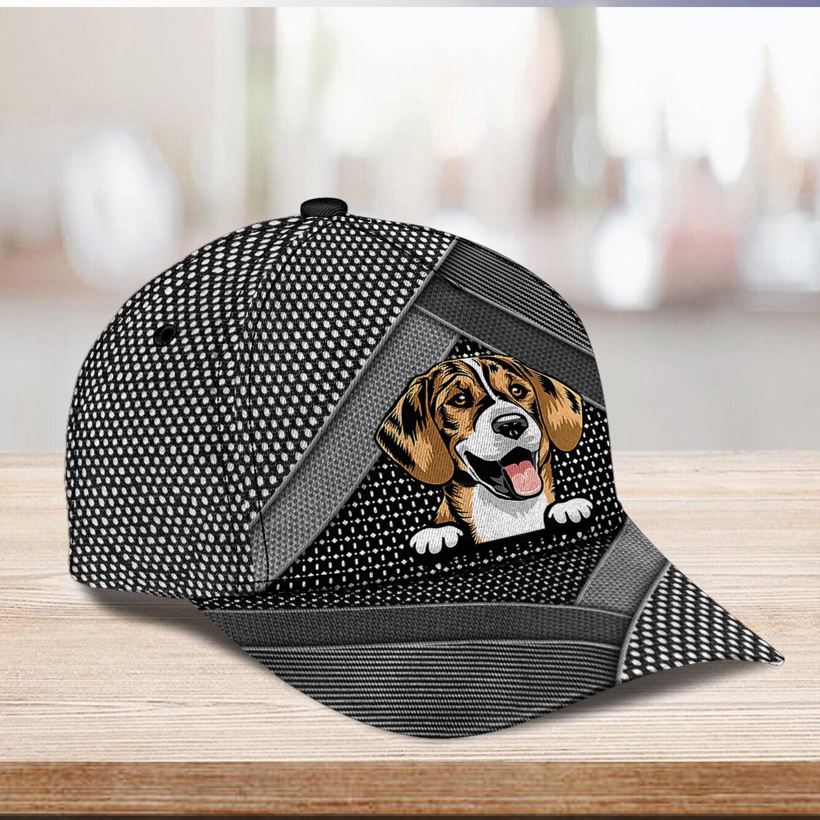 Dog Personalized Classic Cap, Personalized Gift for Dog Lovers, Dog Dad, Dog Mom Trucker Hats Custom Hats Gifts For Men & Women