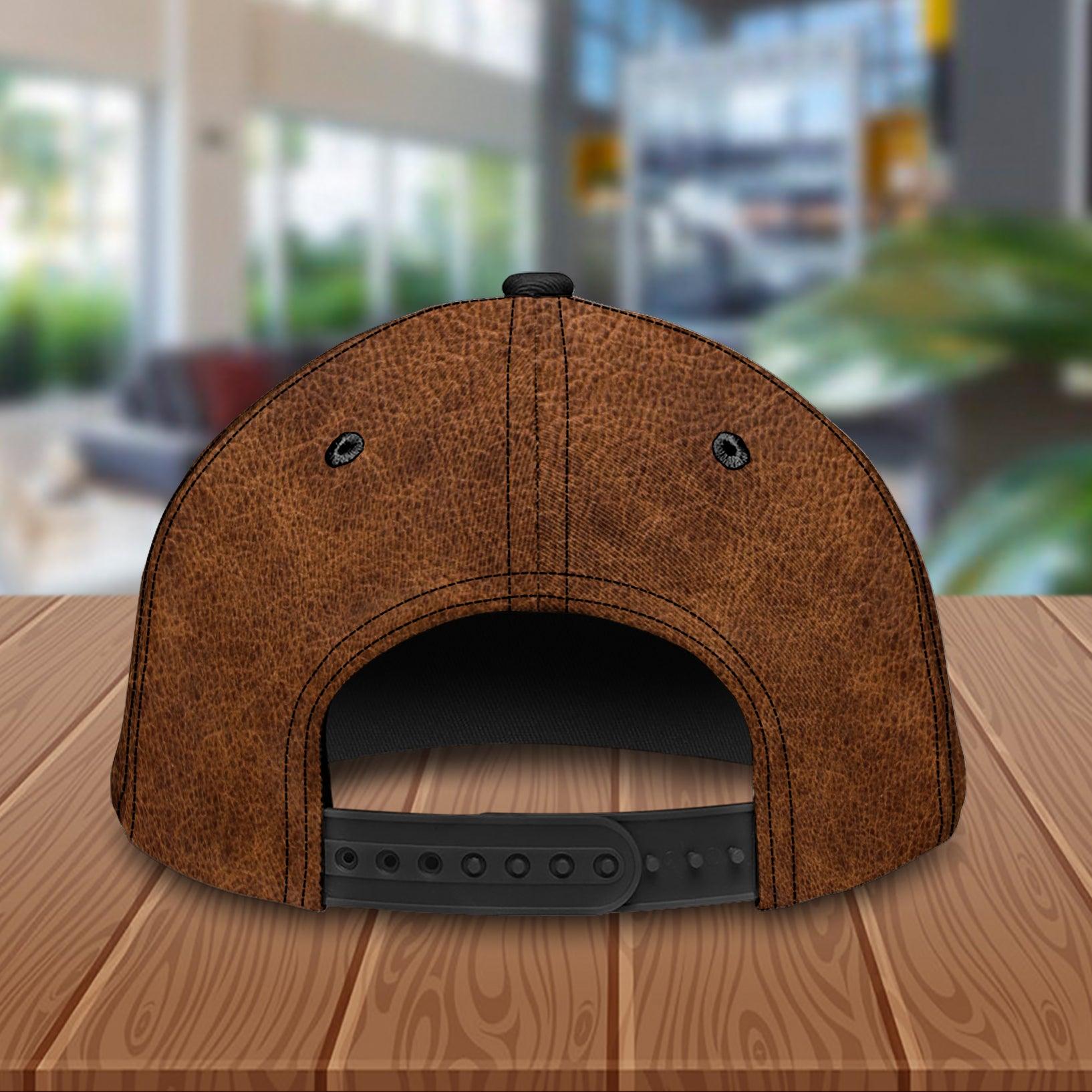 Dog Personalized Classic Cap, Personalized Gift for Dog Lovers, Dog Dad, Dog Mom Trucker Hats Custom Hats Gifts For Men & Women