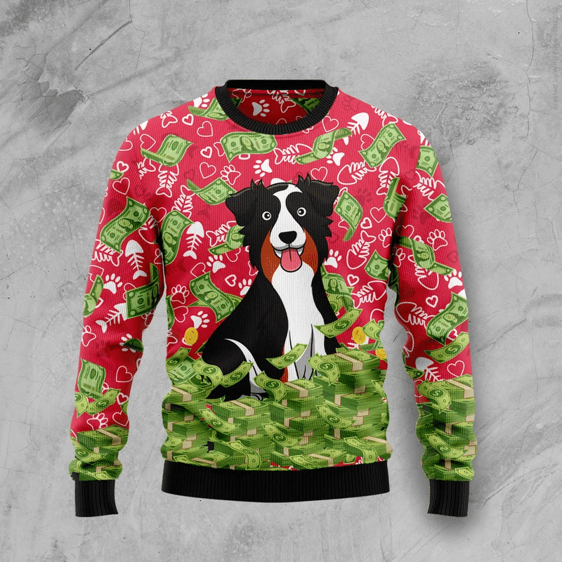 Dog Ugly Christmas Sweater Adult 3D Funny Matching for family