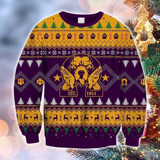 Dog  Ugly Christmas Sweater Adult 3D Funny Matching for family