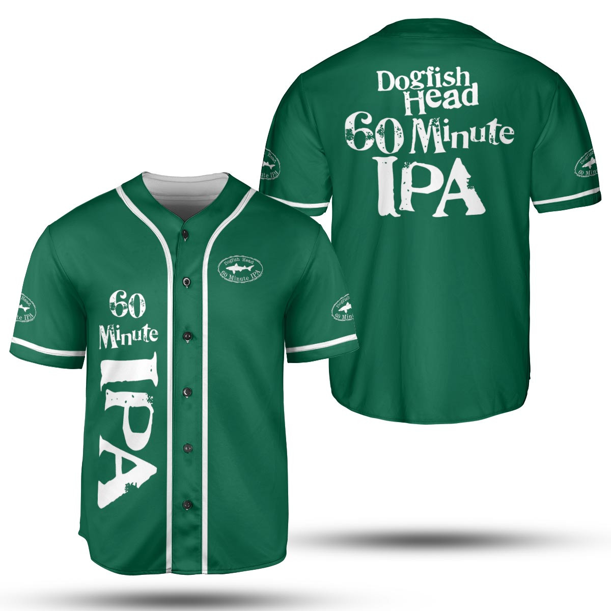 Dogfish Head 60 Minute IPA Baseball Jersey, Drinking Lover Gift, Beer Lovers Jersey, Gift For Him