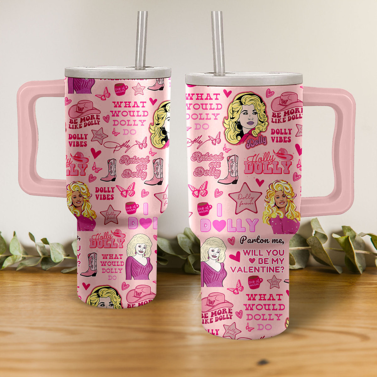 Dolly Parton Music Custom Stanley Cup 40 oz 30 oz Tumbler With HandleTVC2301154