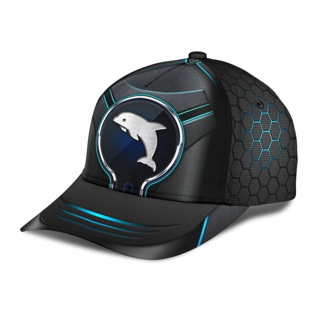 Dolphin Classic Cap, Gift for Dolphin Lovers Trucker Hats Custom Hats Gifts For Men & Women