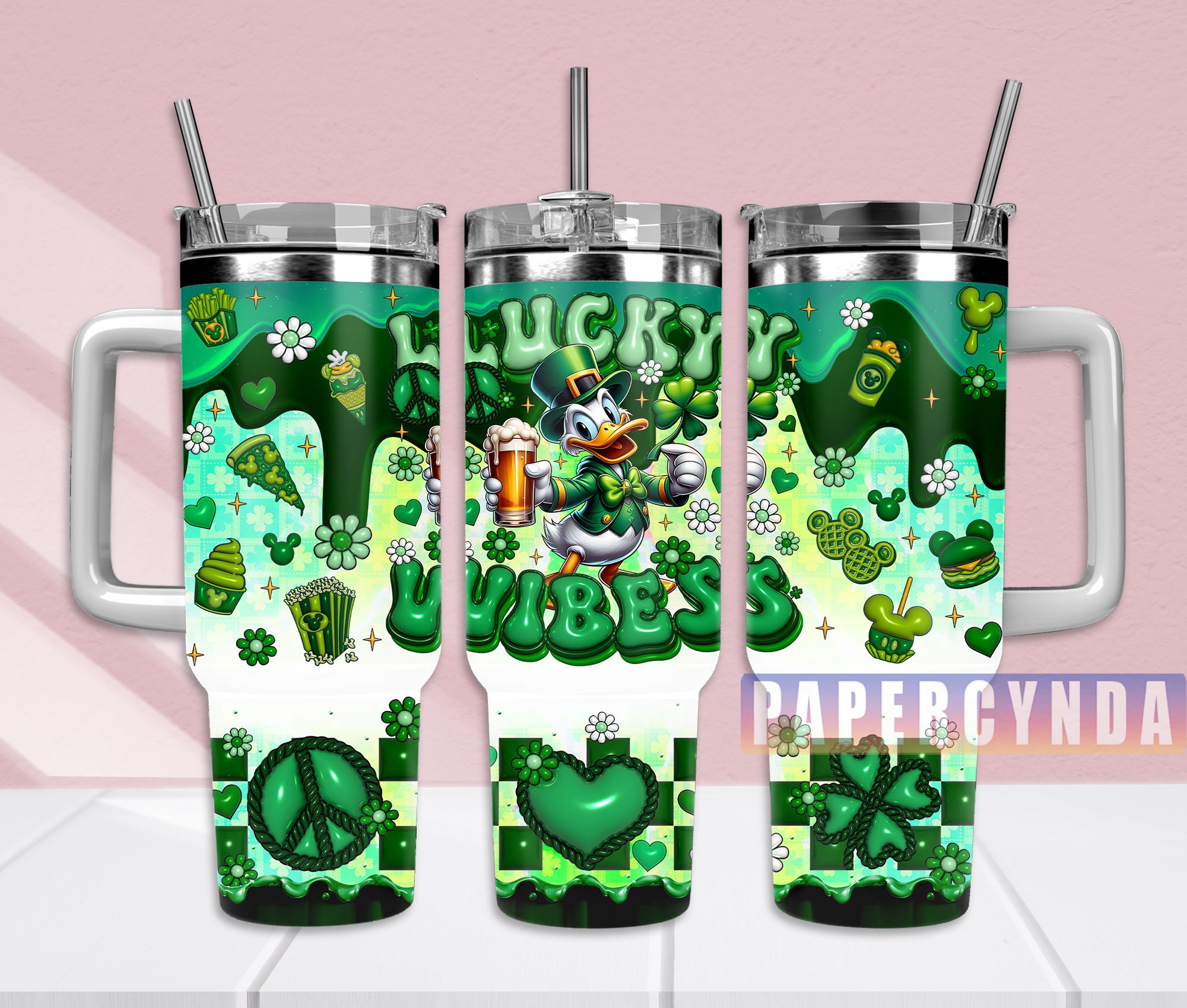 Donald Duck Custom Stanley Cup 40 oz 30 oz Tumbler With HandleTVC2301834