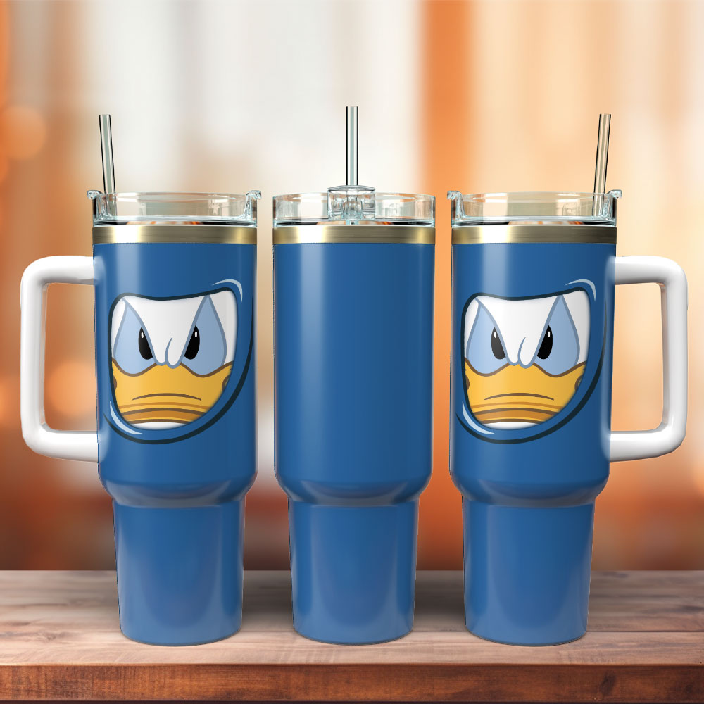 Donald Duck Disney Cartoon Custom Stanley Cup 40 oz 30 oz Tumbler With HandleTVC2301236