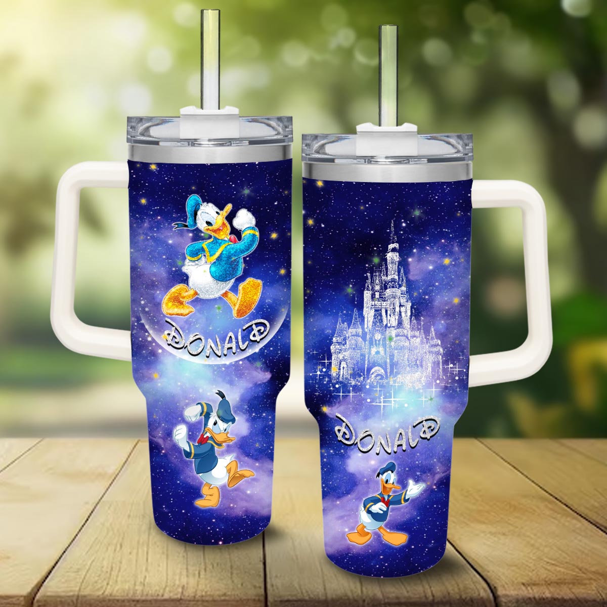 Donald Duck Mickey Mouse And Friends Cartoon Custom Stanley Cup 40 oz 30 oz Tumbler With HandleTVC2301809