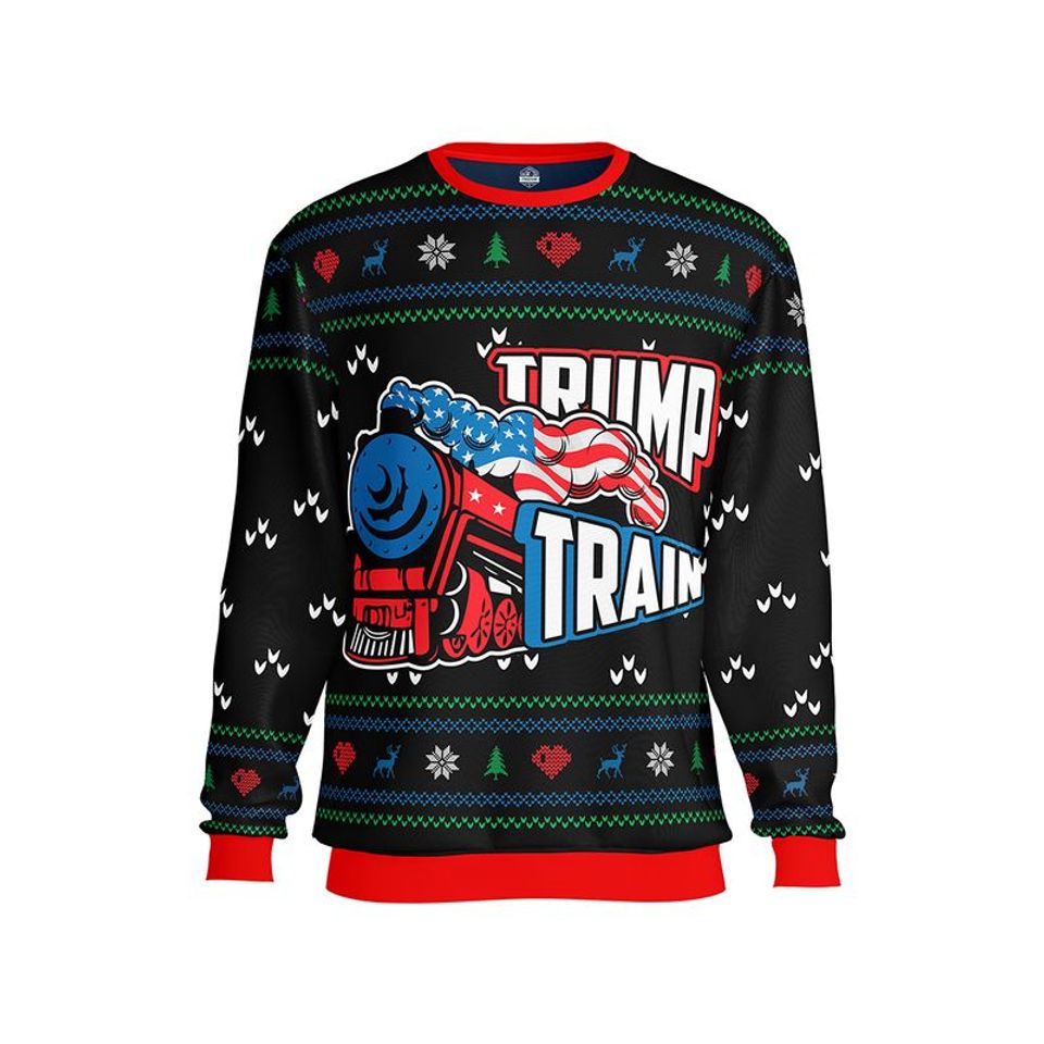 Donald Trump 2024 New Sweatshirt USA Patriotic Unisex Print Sweater
