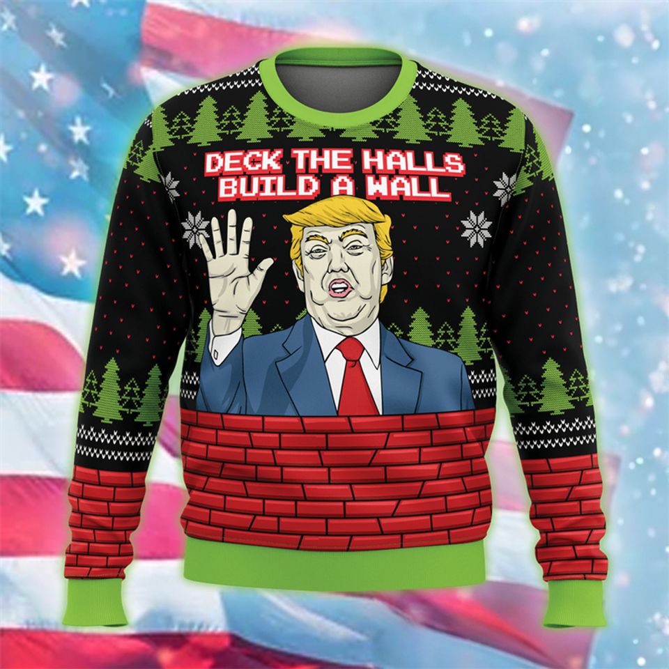 Donald Trump 2025 Merchandise Graphic Sweatshirt