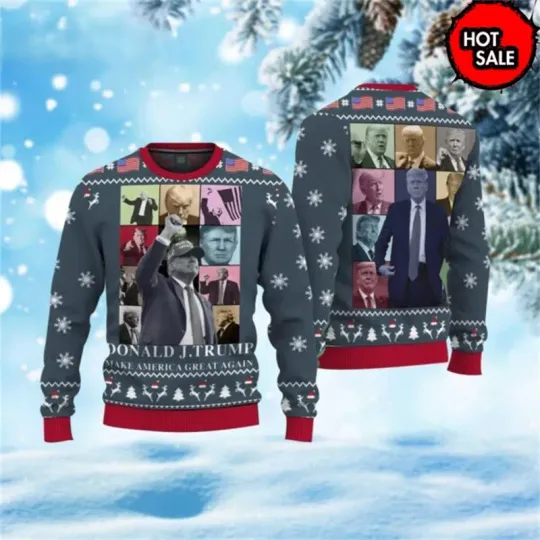 Donald Trump 3D Printed Sweatshirt USA Patriotic Unisex - Image 20