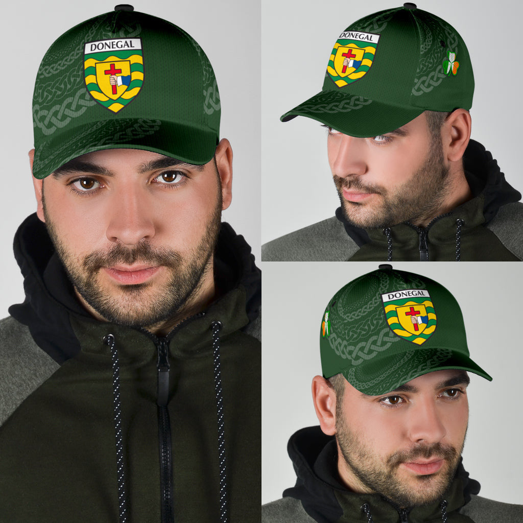 Donegal Coat Of Arms - Irish Family Crest St Patrick's Day Classic Cap Trucker Hats Custom Hats Gifts For Men & Women