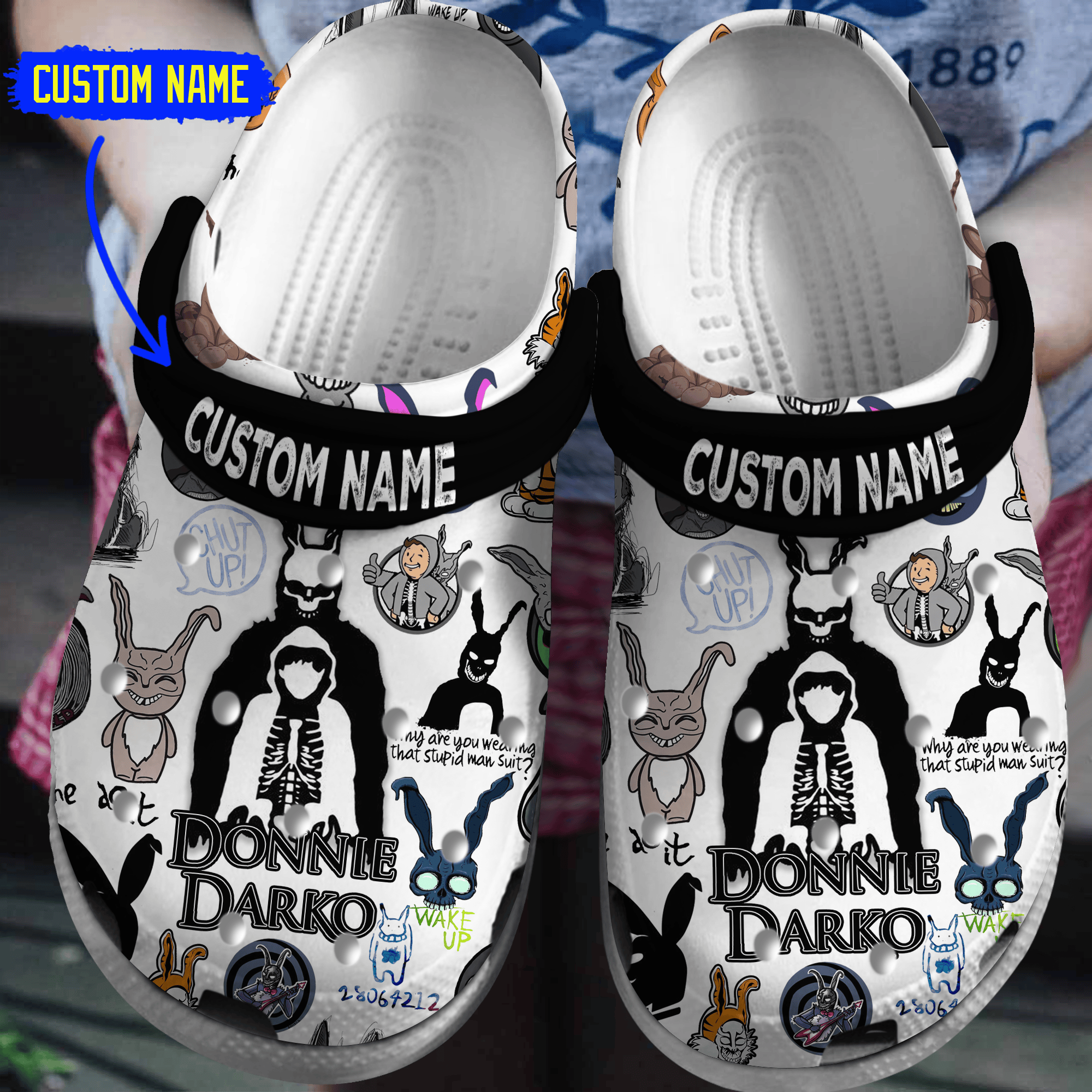 Donnie Darko Movie Crocs Crocband Clogs Shoes Comfortable For Men Women and Kids