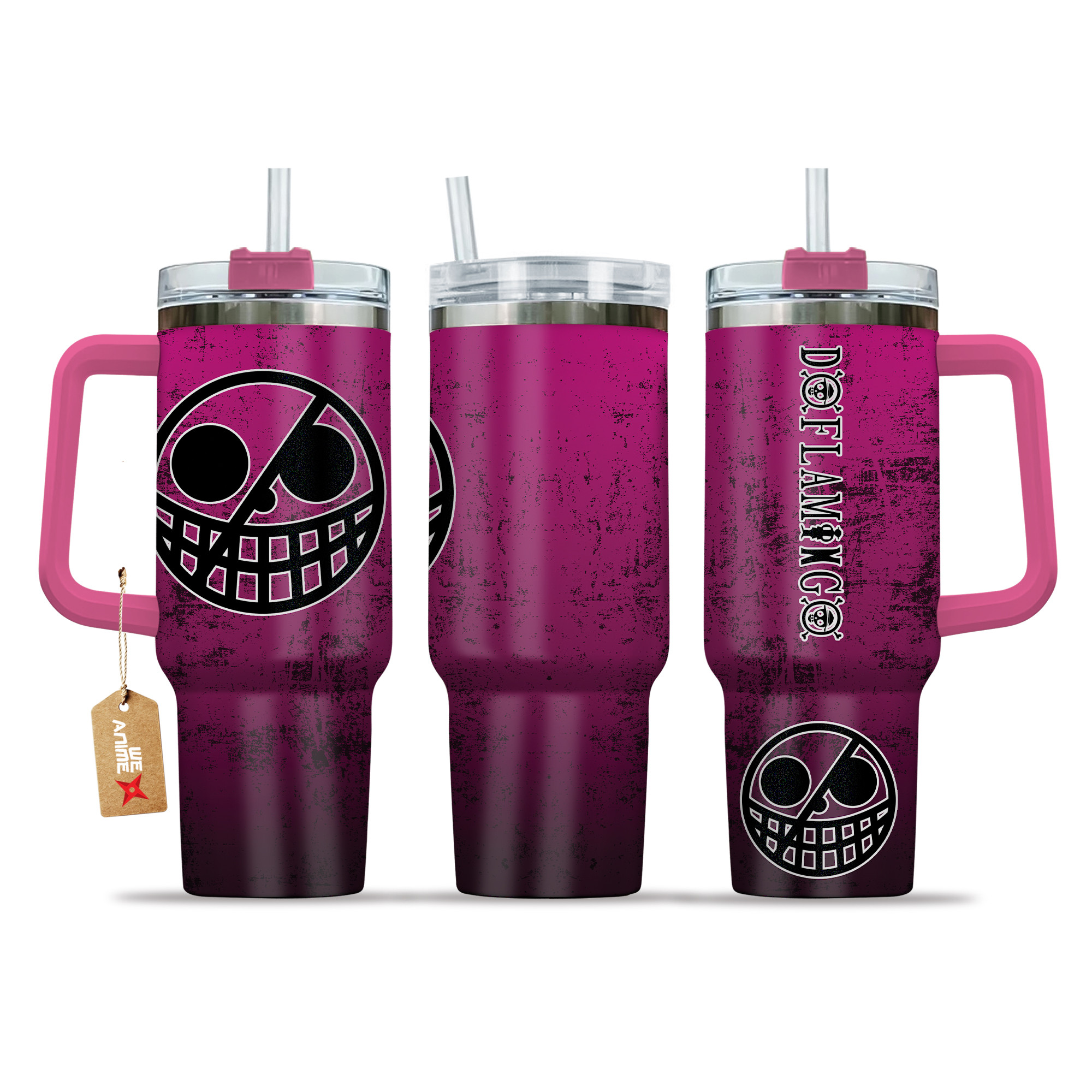 Donquixote Doflamingo One Piece Anime Custom Stanley Cup 40 oz 30 oz Tumbler With HandleTVC2301208