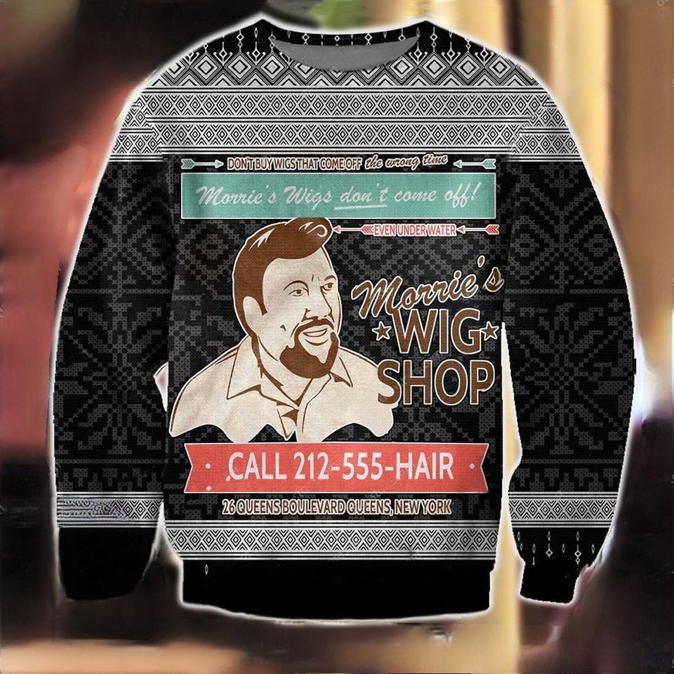 Don't Buy Wigs Quotes 3D All Over Printed T-shirt, 90s Movie Ugly Christmas 3D Sweater