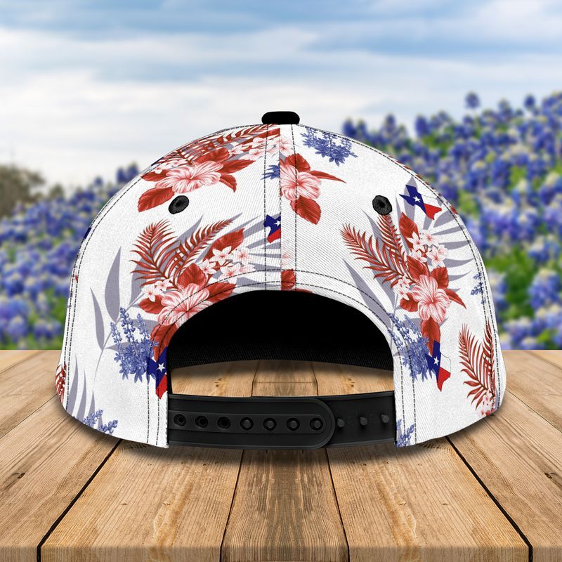 Don'T Mess With Texas Flora Elegant Classic Cap Baseball Cap Trucker Hats Custom Hats Gifts For Men & Women