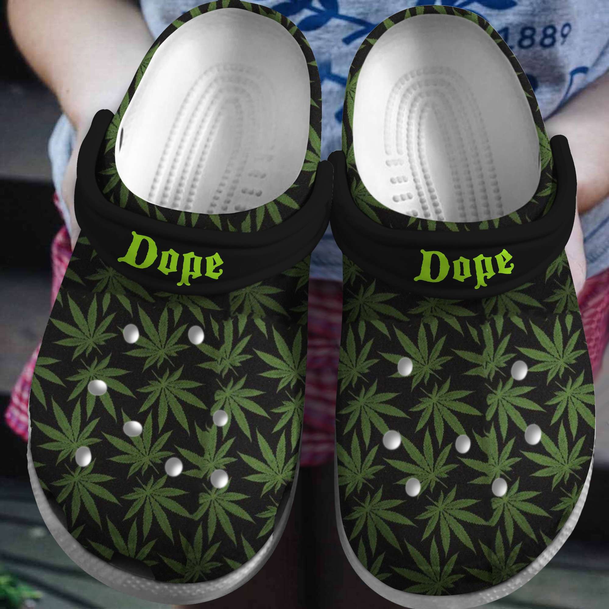 Dope Artwork Crocs Crocband Clogs Shoes Comfortable For Men Women and Kids